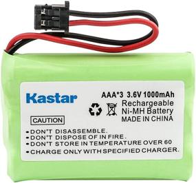 img 3 attached to Kastar 3 Pack Replacement Battery for Uniden BT-909 BT909 & Panasonic P-P102 - Compatible with DCT736, TRU9280, WXI477, WXI377, DCT737, DCT750, DCT756, DCT7565, DCT758, DCT7585, TRU9260, WHAMX4, WXI377, KX-TC1210, KX-TC1220, KX-TC1230