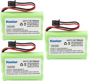 img 4 attached to Kastar 3 Pack Replacement Battery for Uniden BT-909 BT909 & Panasonic P-P102 - Compatible with DCT736, TRU9280, WXI477, WXI377, DCT737, DCT750, DCT756, DCT7565, DCT758, DCT7585, TRU9260, WHAMX4, WXI377, KX-TC1210, KX-TC1220, KX-TC1230