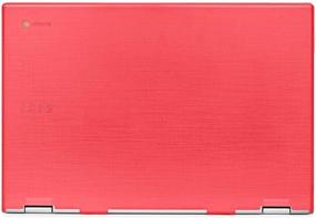 img 4 attached to 🔴 mCover Hard Shell Case for 2019 15.6" Acer Chromebook 15 CB315-1H Series - AC15-CB315-Red