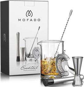 img 2 attached to Premium Cocktail Mixing Glass Set