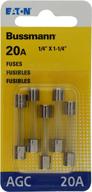 bussmann bp agc 20 acting glass: a reliable fuse for electrical applications logo