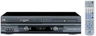 🎬 jvc hr-xvc20u hi-fi dvd-vcr combo in stylish black - perfect entertainment solution! logo