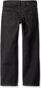 img 1 attached to 👖 Lee Boys' Sport Straight Fit Knit Denim Jeans