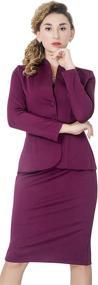 img 1 attached to 👩 Marycrafts Women's Formal Office Business Attire: Suits & Blazers Collection
