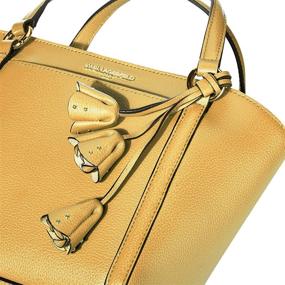 img 2 attached to Karl Lagerfeld Paris Satchel Handbag