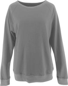 img 2 attached to PRETTODAY Womens Casual Sweatshirts Sleeve Outdoor Recreation for Climbing