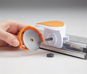 img 2 attached to 🔪 Fiskars 6x24 Inch Rotary Cutter and Ruler Combo: Enhance Your Cutting Precision