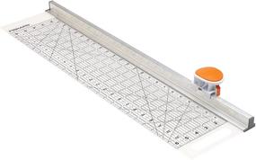 img 3 attached to 🔪 Fiskars 6x24 Inch Rotary Cutter and Ruler Combo: Enhance Your Cutting Precision