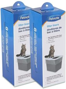 img 4 attached to 🐾 Convenient Petmate Top Entry Litter Pan Liners (2): Time-saving Solution for a Cleaner Cat Litter Box