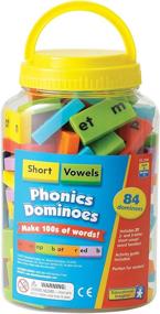 img 4 attached to 🧩 Educational Insights Vowels Phonics Dominoes Games