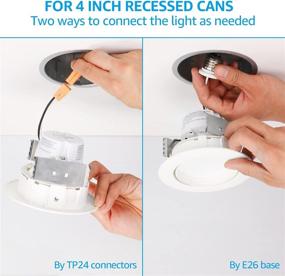 img 3 attached to 💡Улучшенный регулируемый светильник TORCHSTAR Retrofit Downlight: Переопределяя гибкость освещения