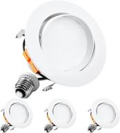 💡улучшенный регулируемый светильник torchstar retrofit downlight: переопределяя гибкость освещения логотип