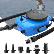 🔌 intelligent firmware electric air pump for inflatable sup and boat - furein sup20d, 20psi double stage with built-in temperature sensor and voltage protection логотип