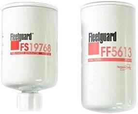 img 4 attached to Комплект Fleetguard FF5613 FS19768 Топливный фильтр