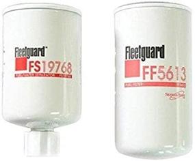 img 3 attached to Комплект Fleetguard FF5613 FS19768 Топливный фильтр