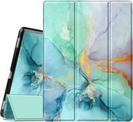 📱 fintie emerald marble slimshell case for ipad pro 12.9 (2nd gen) 2017 / ipad pro 12.9 (1st gen) 2015 - ultra lightweight protective cover with auto wake/sleep - buy now! логотип