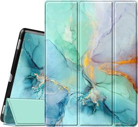 img 4 attached to 📱 Fintie Emerald Marble SlimShell Case for iPad Pro 12.9 (2nd Gen) 2017 / iPad Pro 12.9 (1st Gen) 2015 - Ultra Lightweight Protective Cover with Auto Wake/Sleep - Buy Now!