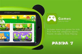 img 1 attached to Panda 7 Kids Tablet With Case Included Android Tablet 7 Inch - 16 GB ROM WiFi Computers & Tablets