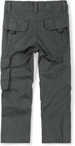 img 3 attached to Casual Combat Camping Outdoor Trousers Boys' Clothing at Pants