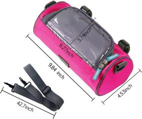 img 1 attached to Bicycle Cycling Pannier Waterproof Mobile