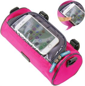 img 2 attached to Bicycle Cycling Pannier Waterproof Mobile