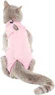 🐱 torjoy kitten onesies – cat recovery suit for abdominal wounds or skin diseases – post-surgery wear to prevent licking wounds – breathable e-collar alternative for cats logo