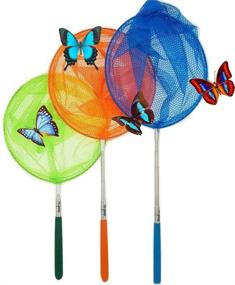 img 4 attached to 🦋 Vibrant M Jump Pack: Telescopic Butterfly Elegance