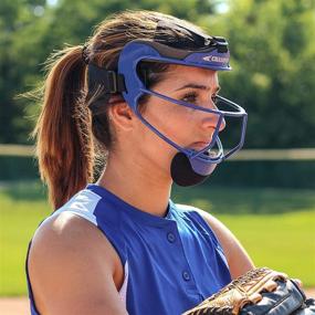 img 1 attached to 🎭 Discover the Versatile CHAMPRO Defensive Fielder Mask: Ideal for Softball, Teeball, and Baseball – Available in Various Sizes and Colors for All Age Groups