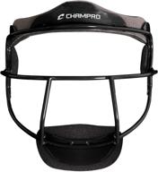 🎭 discover the versatile champro defensive fielder mask: ideal for softball, teeball, and baseball – available in various sizes and colors for all age groups логотип