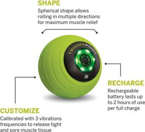 img 2 attached to 🔮 Enhanced MB Vibe 3-Speed Vibrating Massage Ball for TriggerPoint Therapy