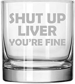 img 4 attached to 🥃 Premium Whiskey Highball Glass with Rock Design for Optimal Liver Experience