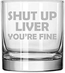 img 3 attached to 🥃 Premium Whiskey Highball Glass with Rock Design for Optimal Liver Experience