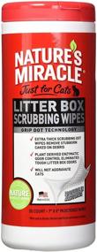 img 3 attached to 🔄 Powerful Litter Box Scrubbing Wipes: Nature's Miracle Solution!