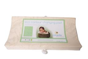 img 4 attached to 🌿 EcoPad 2-Sided Contour Changing Pad: Eco-Friendly & Non-Toxic by Colgate Mattress