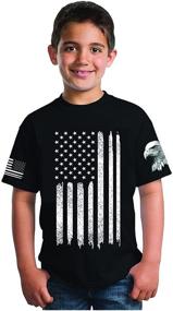 img 3 attached to Футболка Picontshirt Patriotiс - американская футболка для мальчиков