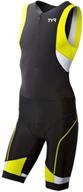 enhance performance with tyr sport men's sport competitor trisuit featuring front zipper logo