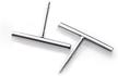 ashley jeweller silver earrings simplify logo