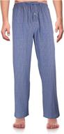 classical sleepwear woven pajama pants men's clothing in sleep & lounge logo