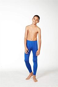 img 1 attached to 🔥 Boys' Compression Baselayer Underwear with Thermal Heat Chain - DEVOPS