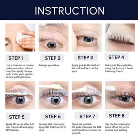 img 1 attached to 👁️ VELAMO Lash Lift Kit: Professional Eyelash Perm - Enhance and Curl your Lashes with Semi-Permanent Extensions