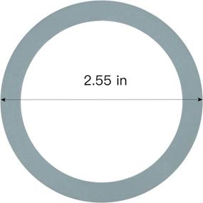 img 1 attached to Premium 2 Pack Blender Gasket Seals for Oster and Osterizer Blender Models - High-Quality Oster Blender Replacement Parts