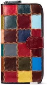 img 3 attached to Elegant Blocking Wallets Capacity Multicolor Women's Handbags & Wallets and Wallets