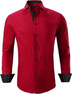 👔 stylish and comfortable alex vando regular sleeve shirts for men logo