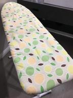 👕 j&amp;j home fashion heavy use ironing board cover and pad spots - premium quality and durability for efficient ironing logo