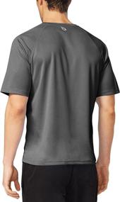 img 3 attached to 🌞 BALEAF Men's Quick-Dry Rashguard Swim Shirt UPF 50+ in Solid Colors, Offering Sun Protection