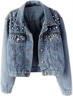 🧥 women's clothing: kedera oversized jacket with pearls beading for enhanced style and comfort logo