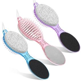 img 4 attached to Multi Functional Pedicure Scrubber Exfoliator Cleaning