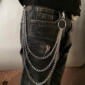 img 2 attached to Jovono Layerd Chains Trousers Jewlery