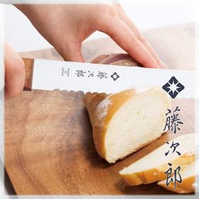 img 3 attached to 🍞 Tojiro Bread Slicer 235mm F-737: Perfectly Slice Your Bread with Precision!