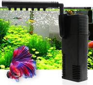 silent tararium 3-in-1 rain filter: the perfect submersible internal filter for betta fish tanks, aquariums, and turtle tanks (1-15 gal) logo